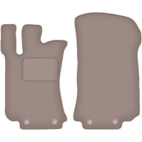Tappetini anteriori per: Mercedes Classe R W251 monovolume 7 posti corto (2005-2013) beige