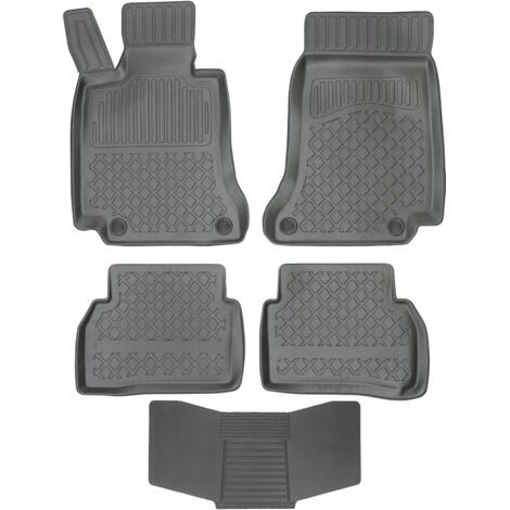 Tappetini ARISTAR 603344 + copri tappetini 251992 - Mercedes Classe C W205 2014-2021 STOP. MOUNT MS anteriore