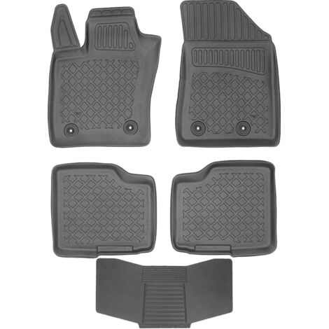 Tappetini ARISTAR 603830 + COPERTINA 251992 -Jeep Compass II 2017- STOP. MOUNT OP2 anteriore