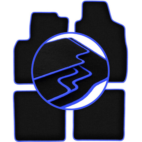 Tappetini auto CARLUX-BLUE per: Fiat Panda II hatchback (2002-2010)