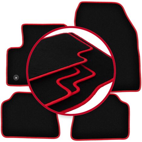 Tappetini auto CARLUX-RED per: Citroen e-C4 hatchback (2021-)
