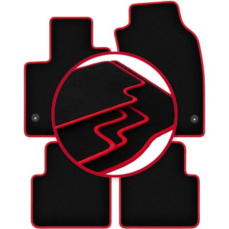 Tappetini auto CARLUX-RED per: Fiat Panda III hatchback (2012-)