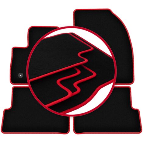 Tappetini auto CARLUX-RED per: Ford C-MAX MK2 minivan (2011-2015)