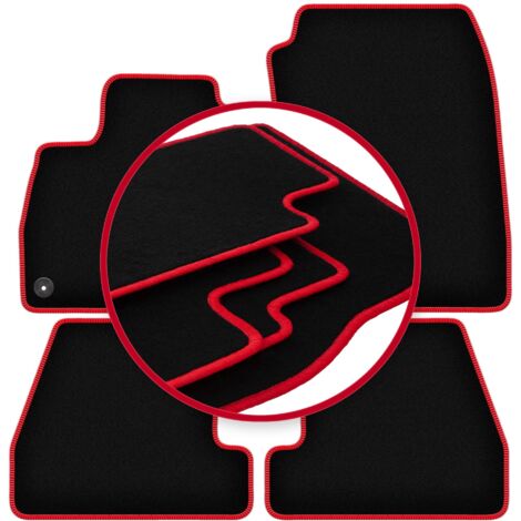 Tappetini auto CARLUX-RED per: Ford Focus MK3 hatchback, berlina, station wagon (2010-2018)