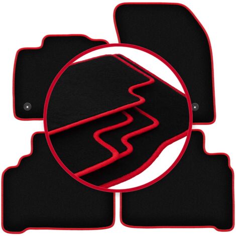 Tappetini auto CARLUX-RED per: Ford Galaxy MK3 minivan (2015-)