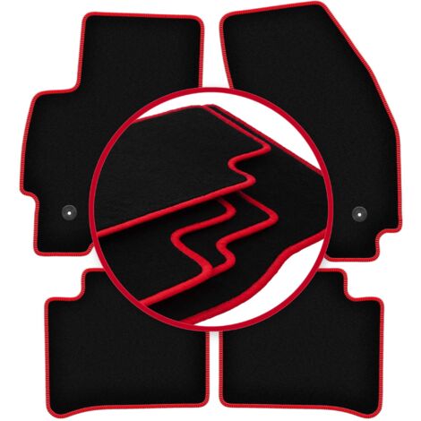 Tappetini auto CARLUX-RED per: Ford Mondeo MK3 station wagon, liftback, berlina (2001-2007)
