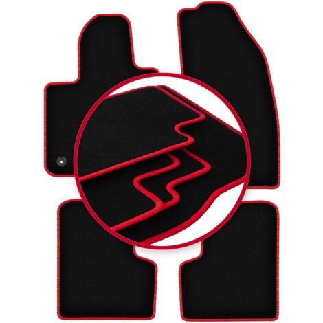 Tappetini auto CARLUX-RED per: Jeep Renegade SUV (2014-2019)