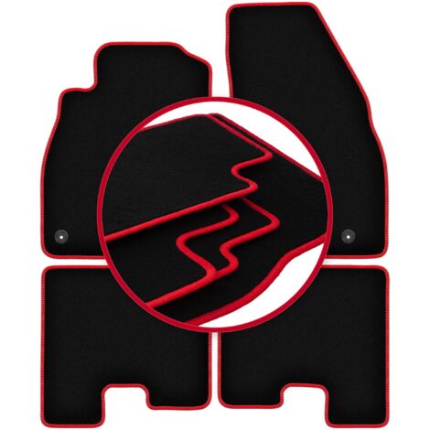 Tappetini auto CARLUX-RED per: Opel Adam hatchback (2012-)