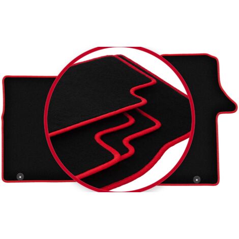 Tappetini auto CARLUX-RED per: Renault Trafic III furgone (2014-)