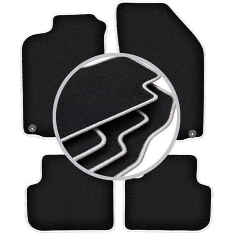Tappetini auto CARLUX-SILVER per: Alfa Romeo 147 hatchback (2000-2010)