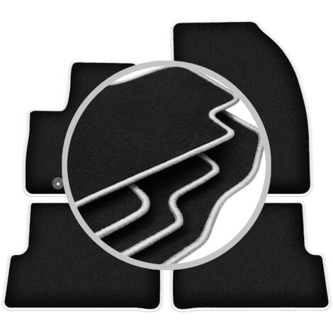Tappetini auto CARLUX-SILVER per: Ford C-MAX MK1 minivan (2003-2010)