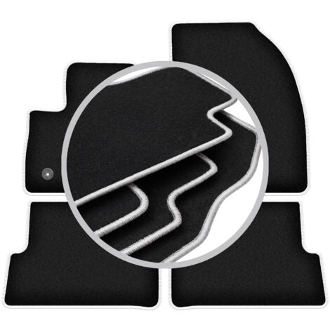 Tappetini auto CARLUX-SILVER per: Ford C-MAX MK2 minivan (2011-2015)