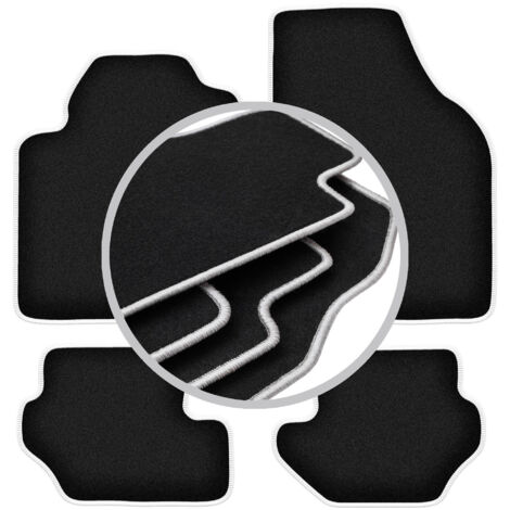 Tappetini auto CARLUX-SILVER per: Ford Fiesta MK3 hatchback (1989-1996)