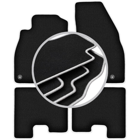 Tappetini auto CARLUX-SILVER per: Opel Adam hatchback (2012-)