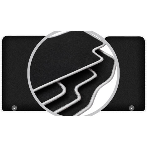 Tappetini auto CARLUX-SILVER per: Opel Vivaro II furgone (2014-2019)