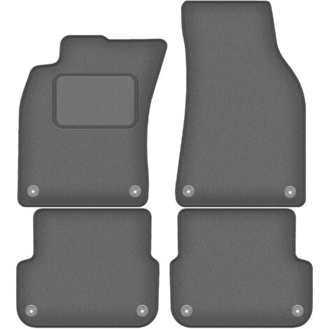 Tappetini auto grafite per: Audi A6 C6 berlina, station wagon, avant (2004-2006)