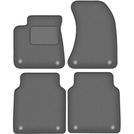 Tappetini auto grafite per: Audi A8 D4 LONG (2010-2017)