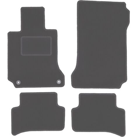 Tappetini auto Graphite per: Mercedes C W204 berlina, station wagon, coupé (2007-2014)