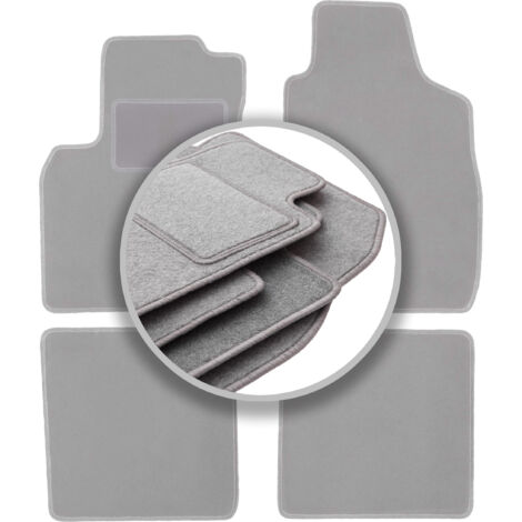 Tappetini auto grigi per: Fiat Panda II hatchback (2002-2010)