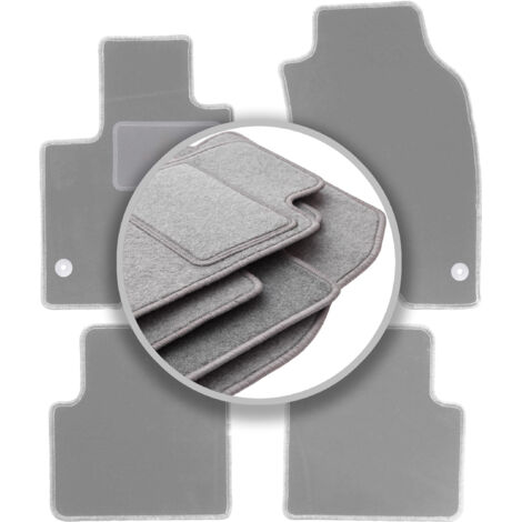 Tappetini auto grigi per: Fiat Panda III hatchback (2012-)