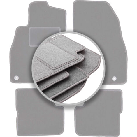 Tappetini auto grigi per: Opel Corsa D hatchback (2006-2015)