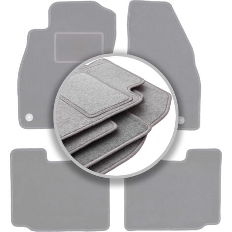 Tappetini auto grigio cenere per: Opel Adam hatchback (2012-)