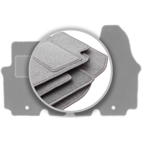 Tappetini auto grigio cenere per: Opel Vivaro furgone (2001-2014)