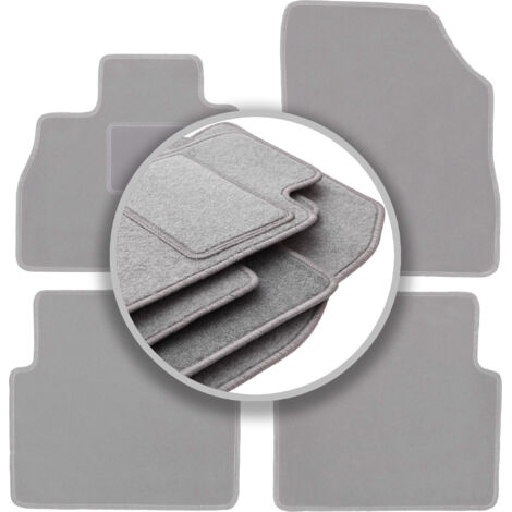 Tappetini auto grigio cenere per: Renault Scenic IV monovolume (2016-)