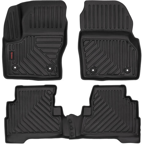 Tappetini auto in gomma 3D per: Ford Escape MK3 (SUV, 2012-) - cerchio da 5 cm