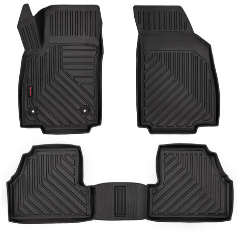 Tappetini auto in gomma 3D per: Opel Mokka (crossover, 2012-2016) - cerchio da 5 cm