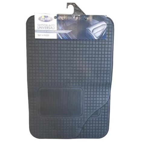 TAPPETINI AUTO IN PVC SET 4 PEZZI