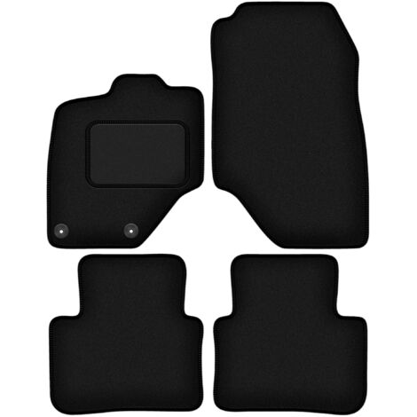 Tappetini auto in velluto nero per: Peugeot 3008 III PHEV (2024-)