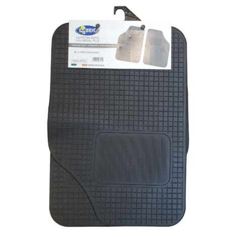 Tappetini Auto Universali in PVC - Set 2 Pezzi