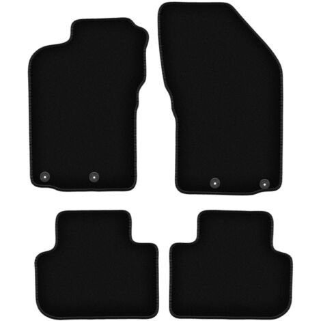Tappetini BASIC in velluto nero per: Alfa Romeo 147 hatchback (2000-2010)