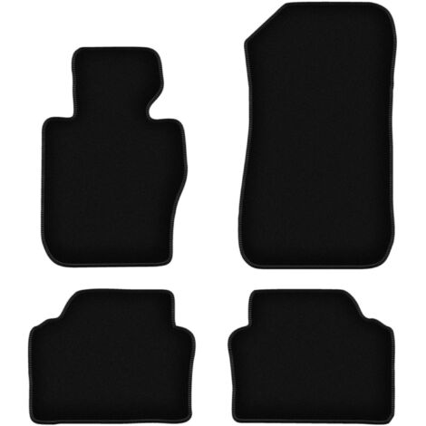 Tappetini BASIC in velluto nero per: BMW 3 E91 xDrive station wagon, touring (2004-2011)