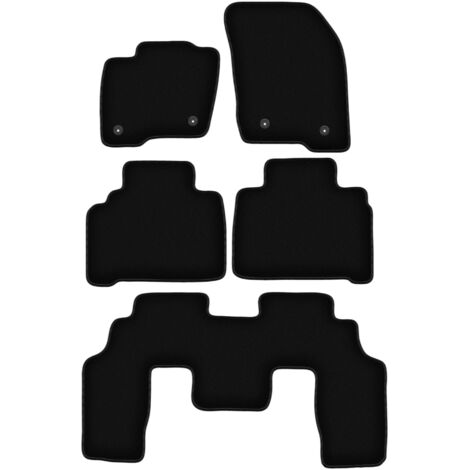 Tappetini BASIC in velluto nero per: Ford Galaxy MK3 minivan (2015-)