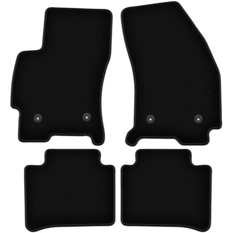 Tappetini BASIC in velluto nero per: Ford Mondeo MK3 station wagon, liftback, berlina (2001-2007)