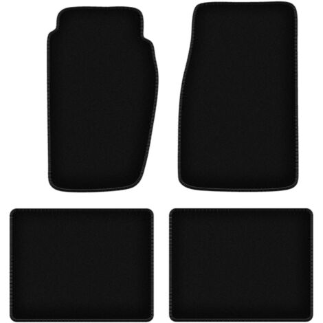 Tappetini BASIC in velluto nero per: Jeep Grand Cherokee XJ off-road (1992-1998)