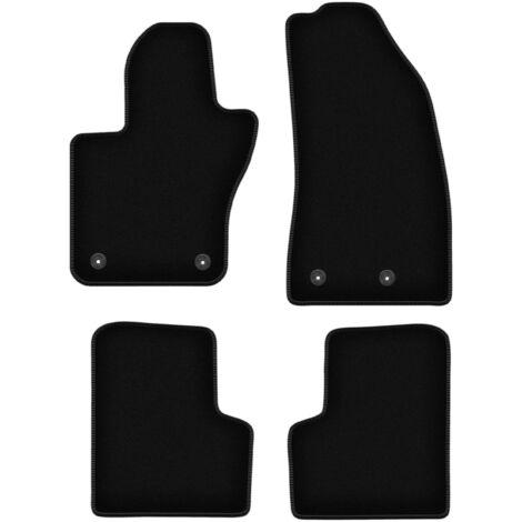 Tappetini BASIC in velluto nero per: Jeep Renegade SUV (2014-2019)