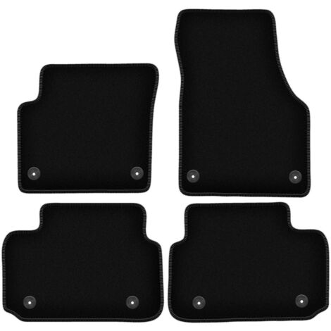 Tappetini BASIC in velluto nero per: Land Rover Discovery Sport SUV (2014-)