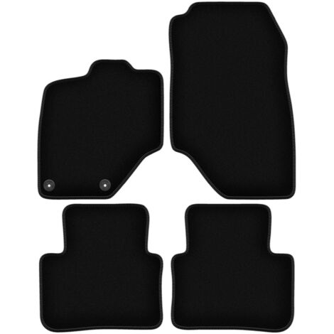 Tappetini BASIC in velluto nero per: Peugeot 3008 III PHEV (2024-)
