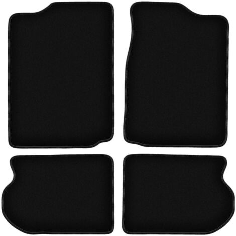 Tappetini BASIC in velluto nero per: Suzuki Vitara I fuoristrada (1988-1997)
