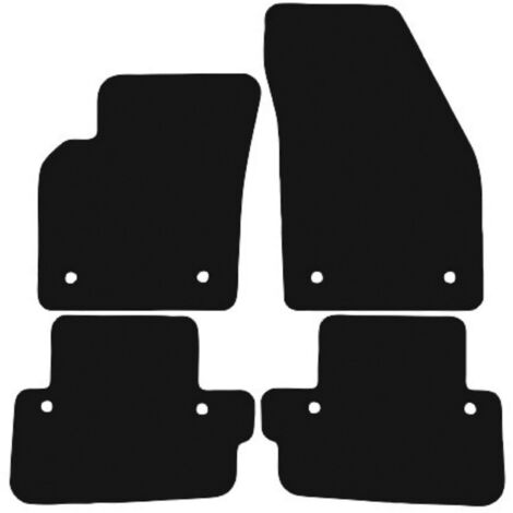 Tappetini BASIC in velluto nero per: Volvo C70 II coupé (2005-2013)