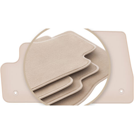 Tappetini beige PREMIUM per: Ford Transit Connect FL furgone per consegne 2017-