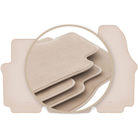 Tappetini beige PREMIUM per: furgone Opel Vivaro 2001-2014