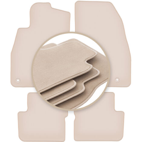 Tappetini beige PREMIUM per: Opel Corsa D hatchback 2006-2015