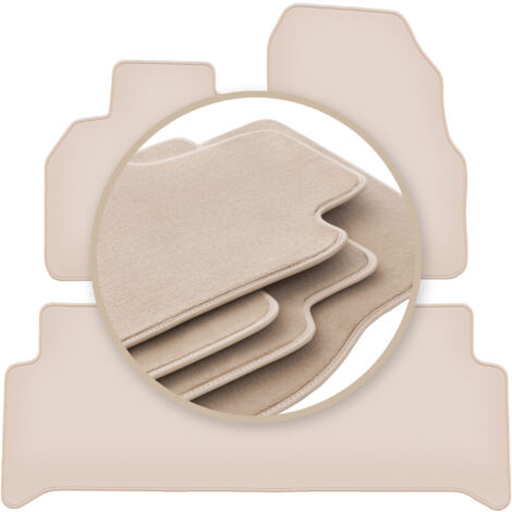 Tappetini beige PREMIUM per: Renault Scenic II monovolume 2003-2009