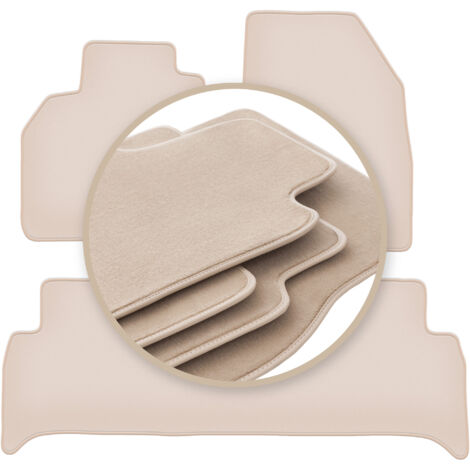 Tappetini beige PREMIUM per: Renault Scenic III monovolume 2009-2016