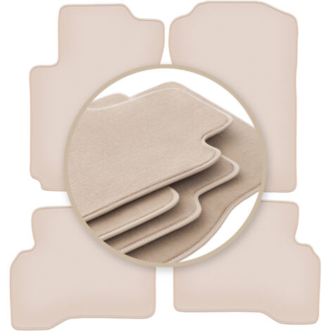 Tappetini beige PREMIUM per: Suzuki Grand Vitara II 3 porte 2005-2014