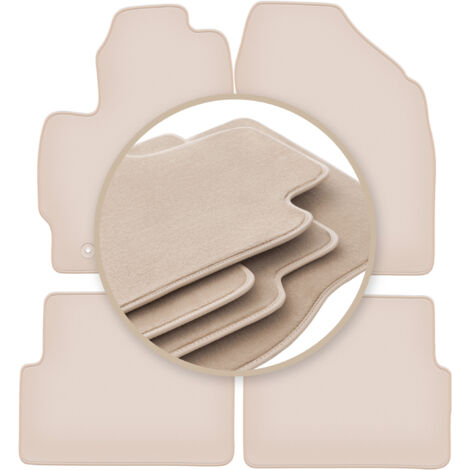 Tappetini beige PREMIUM per: Toyota Corolla E14 / E15 berlina 2007-2012